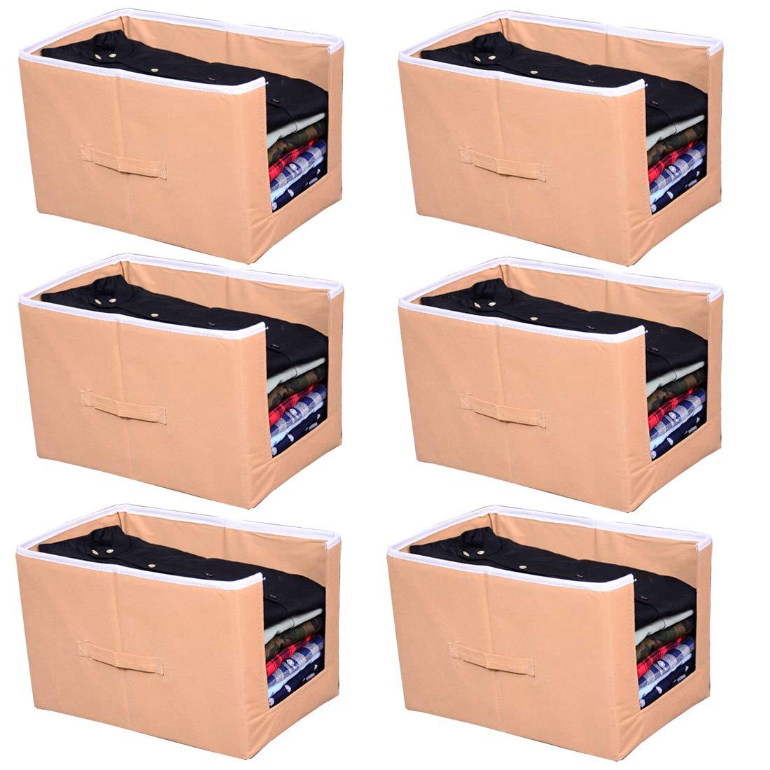 Multipurpose Closet Organizer Stackers (Pack of 6)